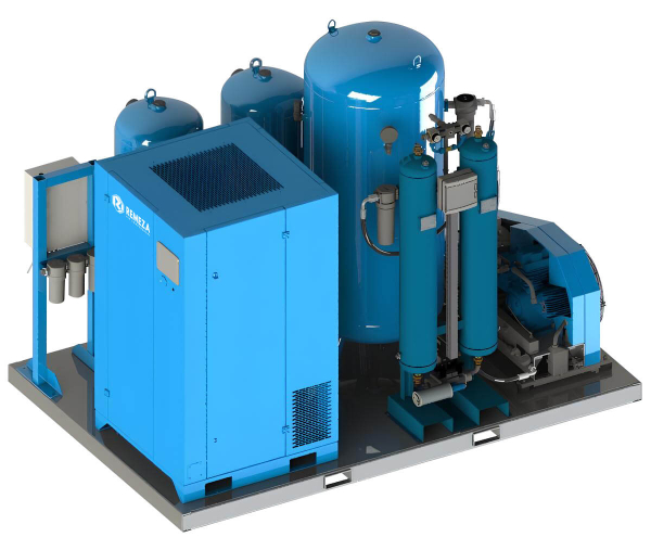Модульная компрессорная станция Ремеза МКР810-3-8 фото