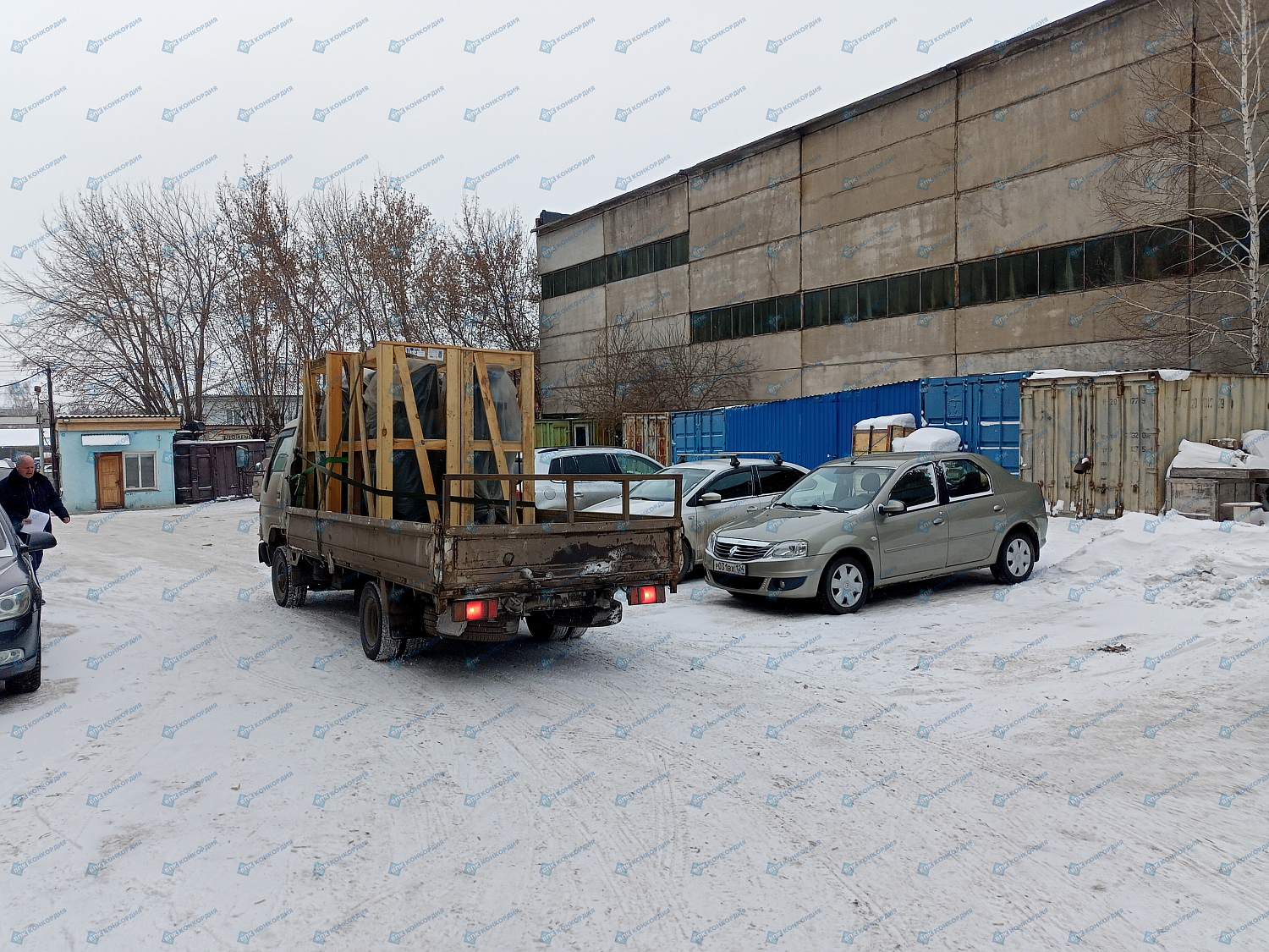 Отгрузка поршневого компрессора Remeza СБ4/Ф-270.LB75B и поршневого компрессора Remeza СБ4/Ф-270.LB50B в г. Красноярск