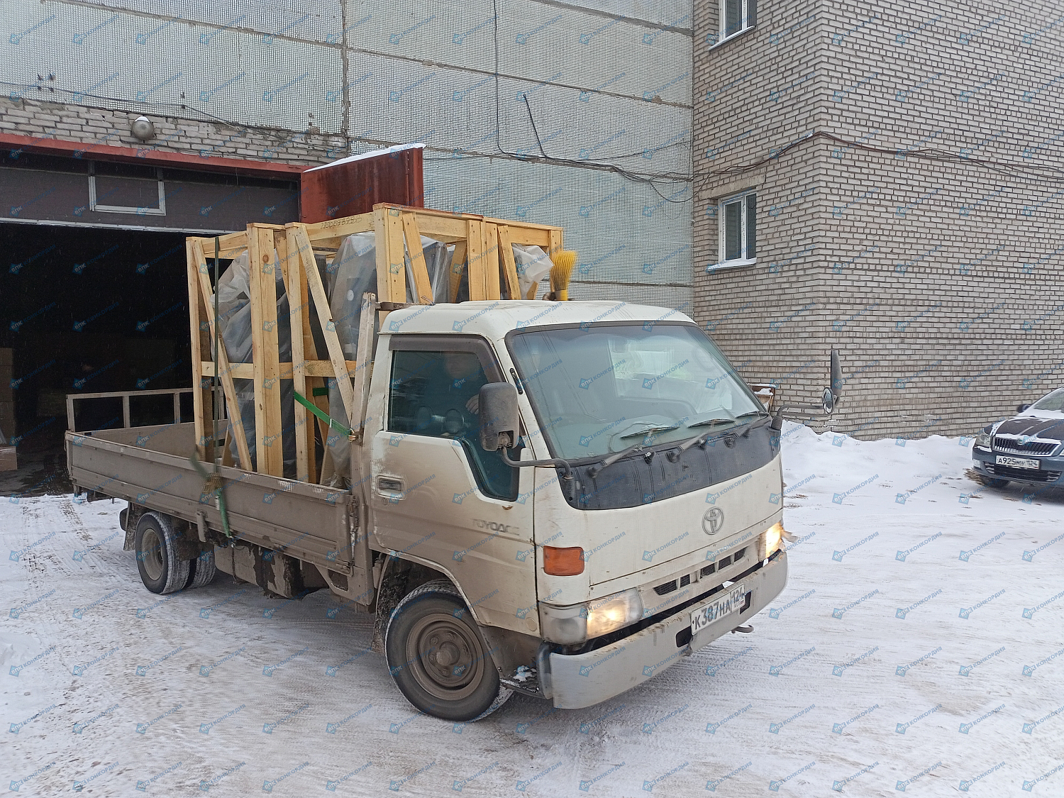 Отгрузка поршневого компрессора Remeza СБ4/Ф-270.LB75B и поршневого компрессора Remeza СБ4/Ф-270.LB50B в г. Красноярск