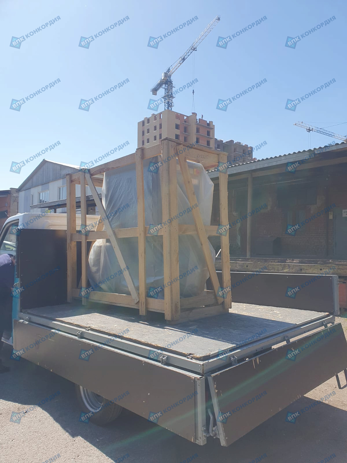 Отгрузка винтового компрессора Zammer SKTG11-8-500 в г. Красноярск